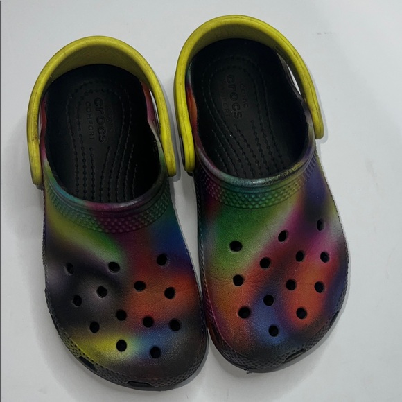 CROCS Multicolor Kids Water Shoes - Picture 7 of 8